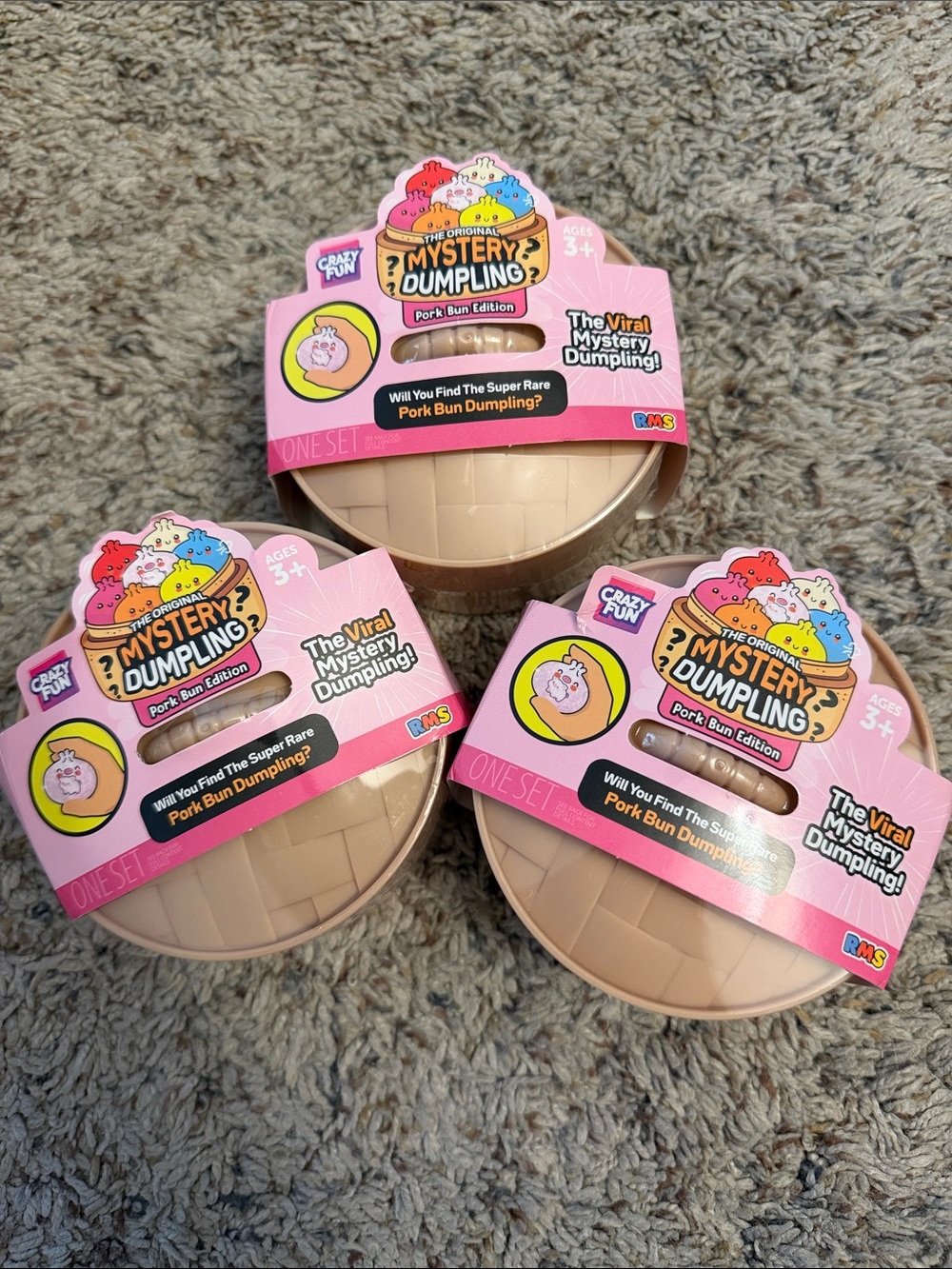 Crazy Fun RMS Mystery Dumplings - Pork Bun Edition- SEALED